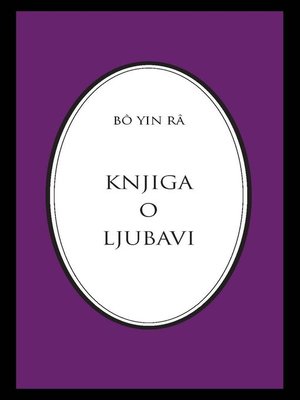 cover image of Knjiga o ljubavi
